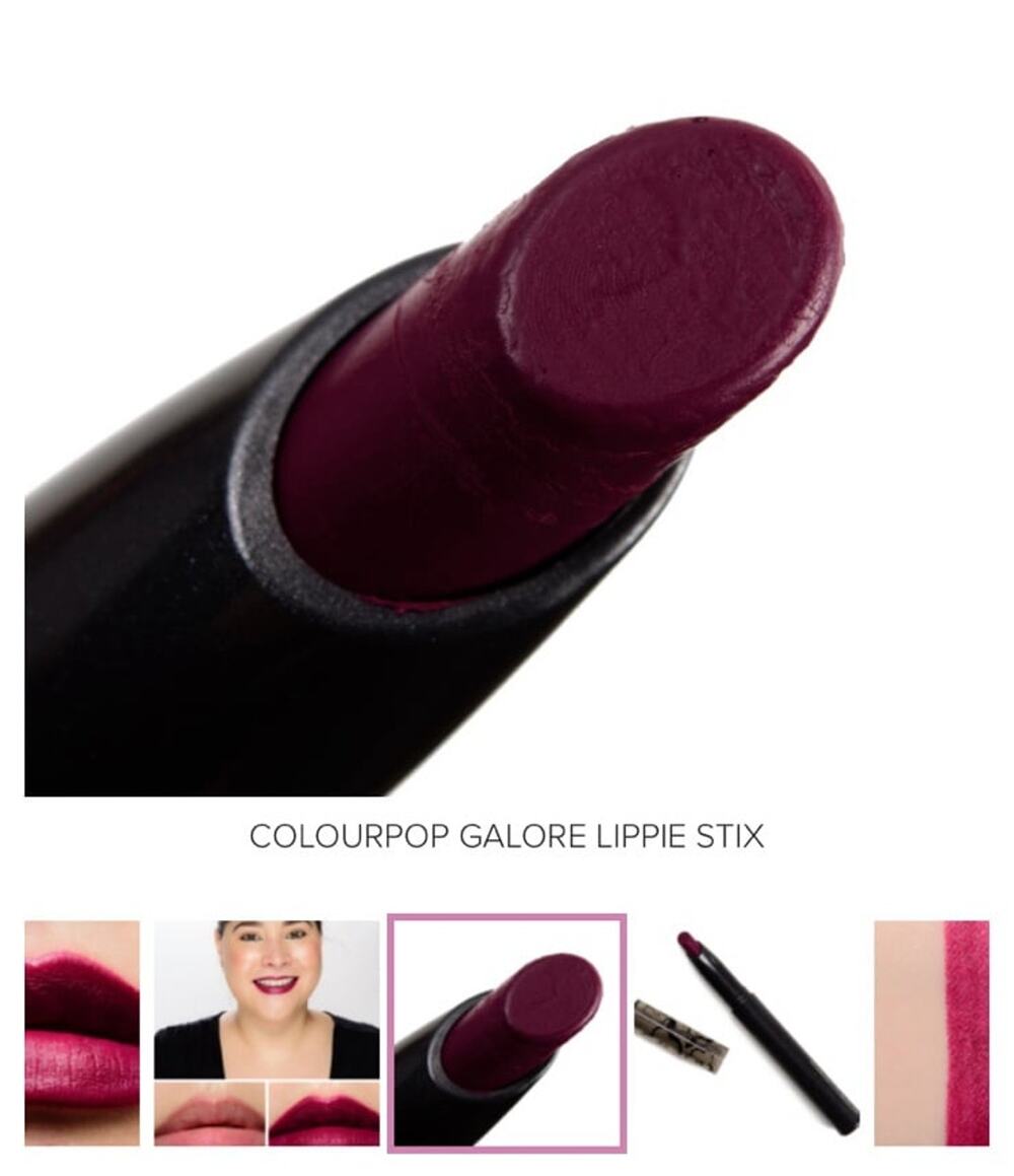 New ColourPop Cosmetics Makeup Lippie Stix Shade: Galore Lipstick